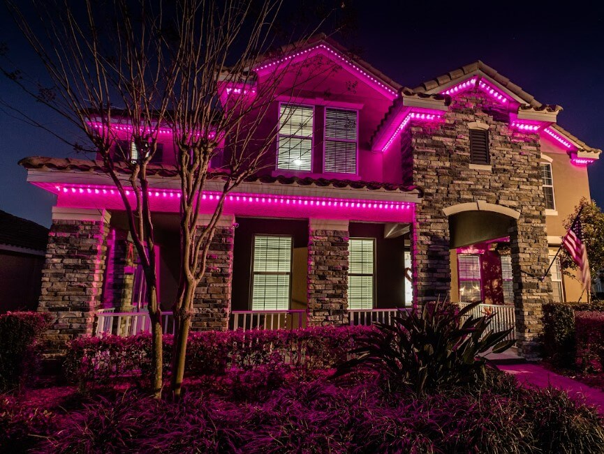 Permanent Holiday Lighting San Jose CA LD Lighting