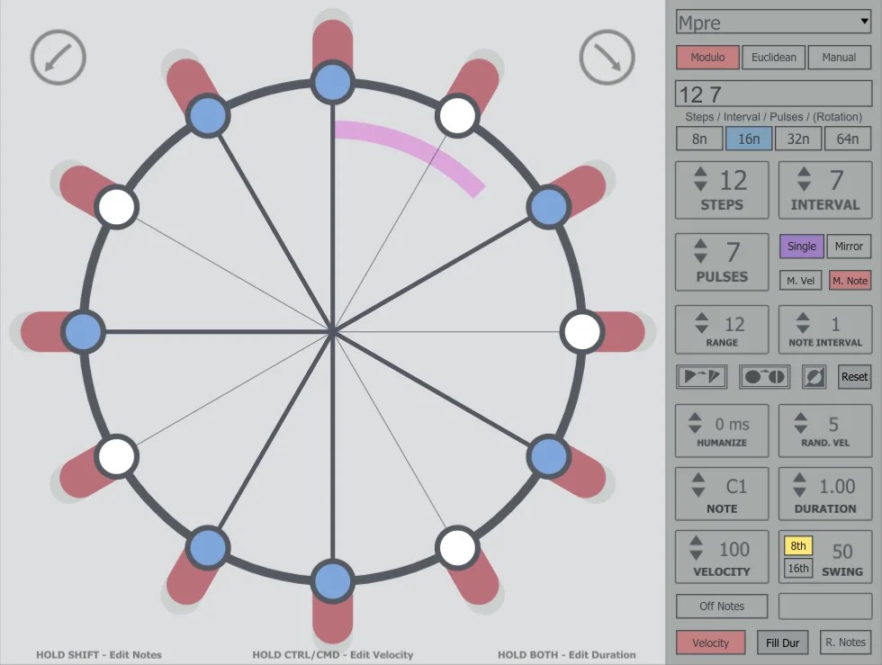 Euclidean AUv3 Sequencer by Released — Audiobus Forum