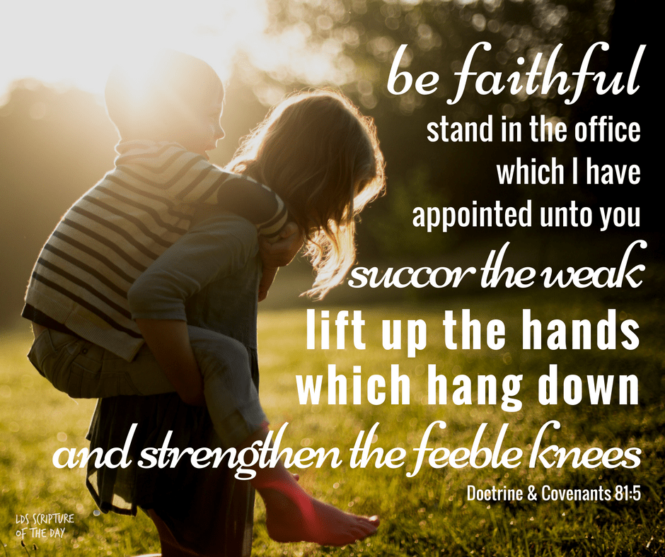 Doctrine & Covenants 815 LDS Scripture of the Day