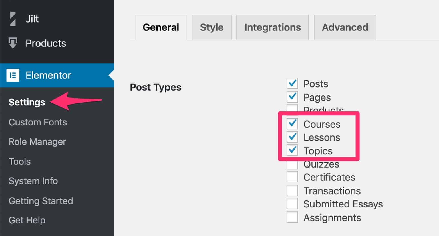 How to Enable Elementor Templates for LearnDash Courses, Lessons & Topics