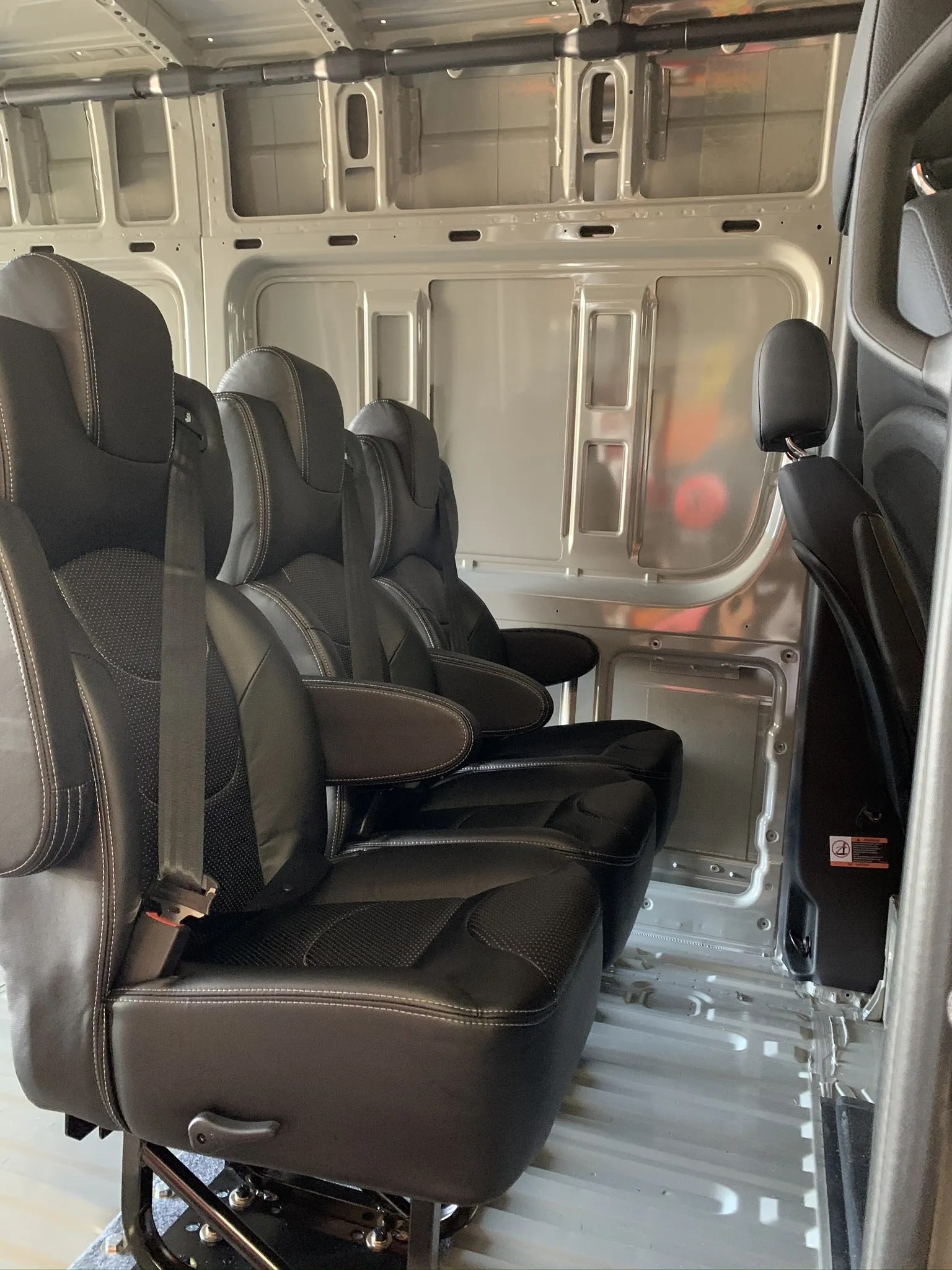 Cargo Van Custom Seating Solution Captain Chairs