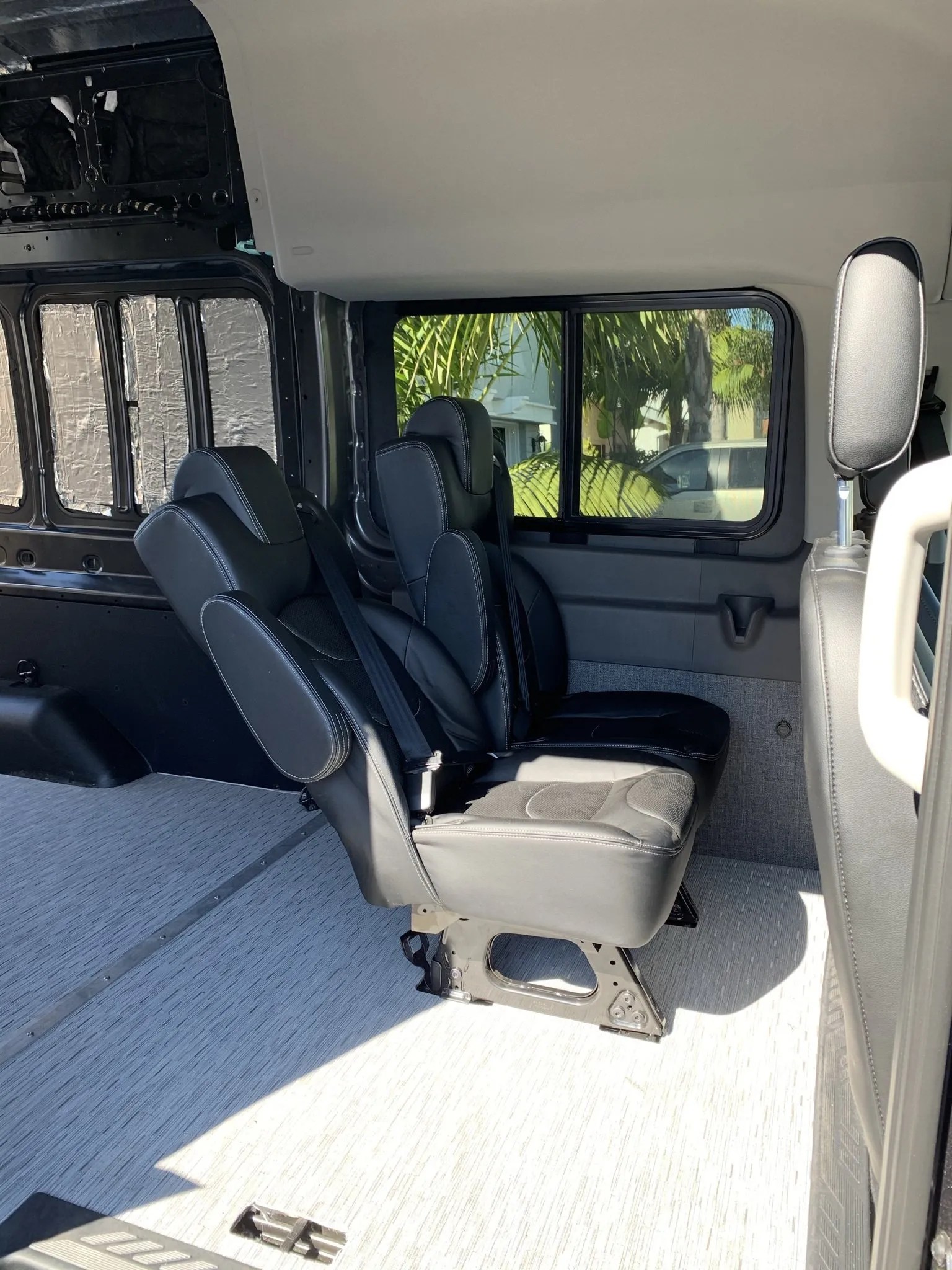 Premium Ford Transit Van Replacement Seats OEM Floor Tracks