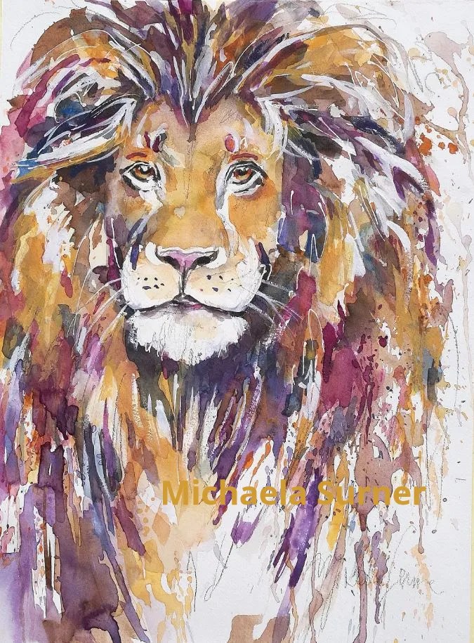 AquarellTiereMichaela Surner, Tiermalerei auf verschiedenem Papier