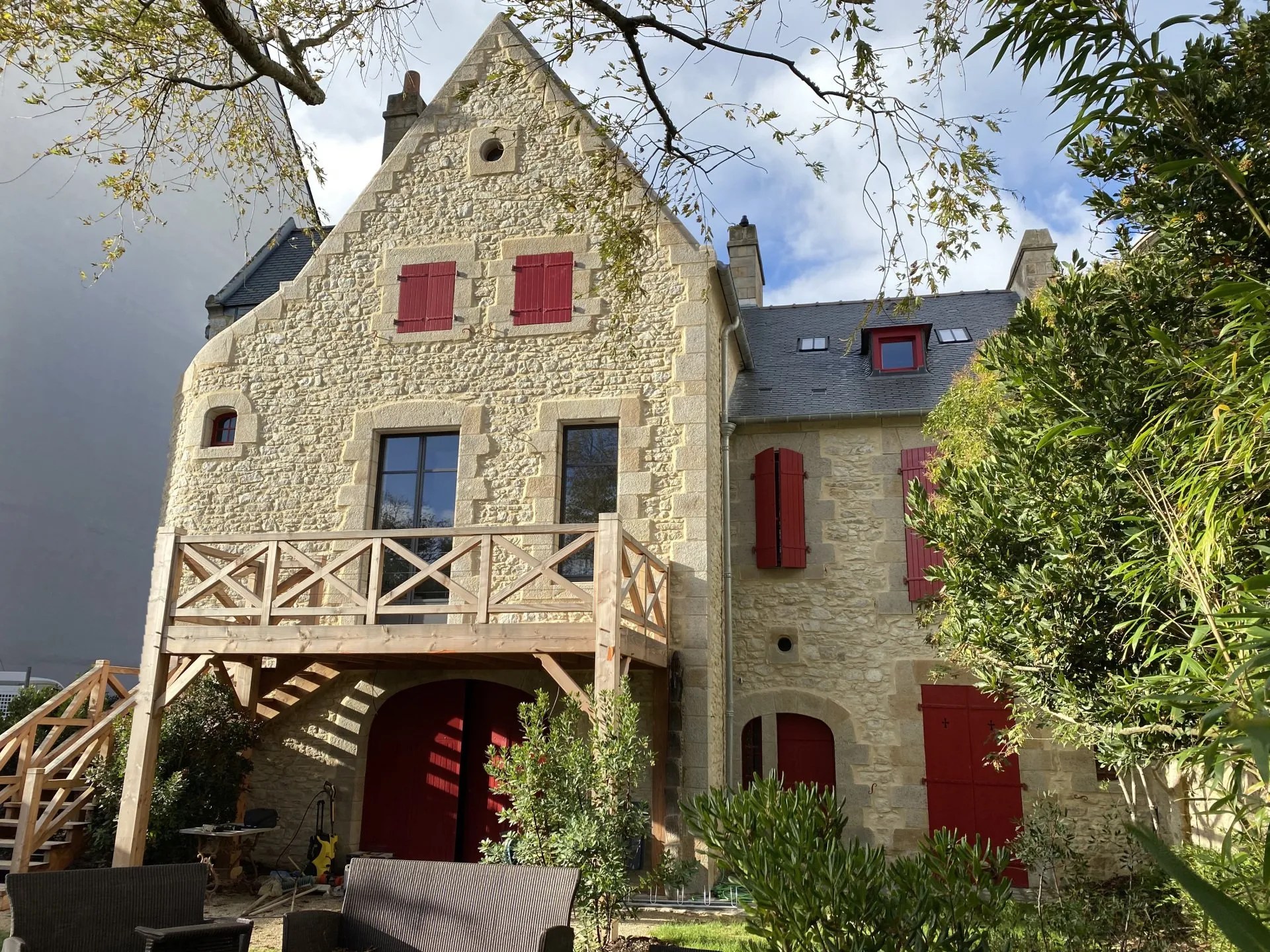 Enduit à la chaux à Nantes travaux de ravalement de façade