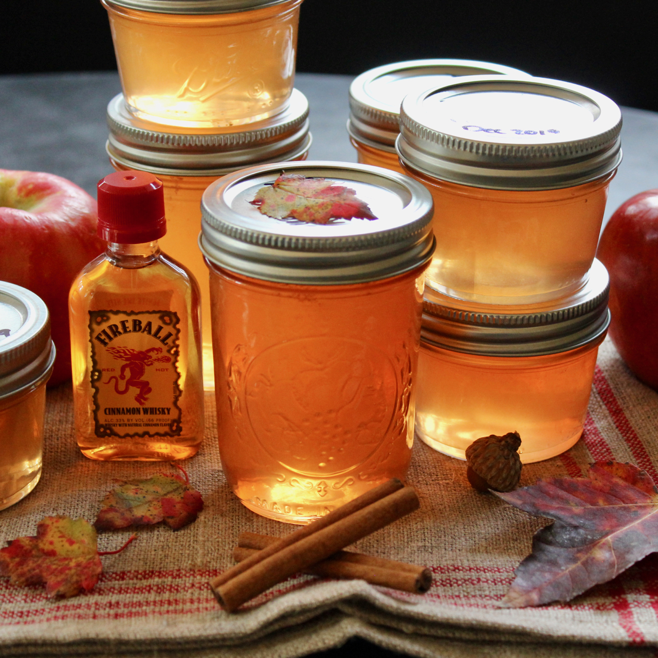Fireball Cinnamon Apple Jelly Lea & Jay