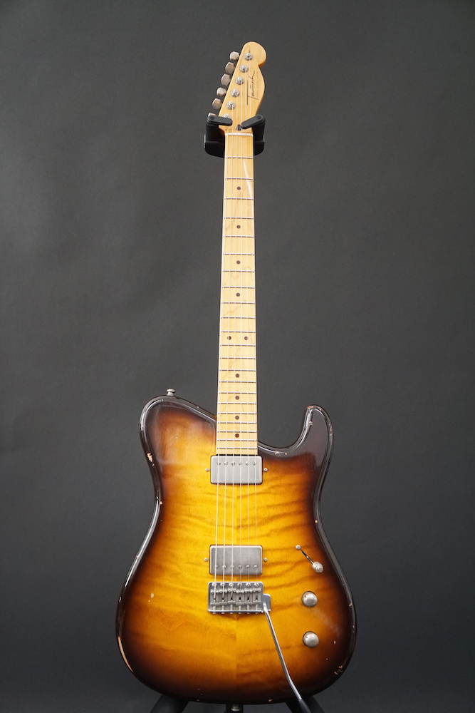 Tausch Guitars 665 Raw DeLuxe „Two Tone Vintage Sunburst“ › Lead Guitars