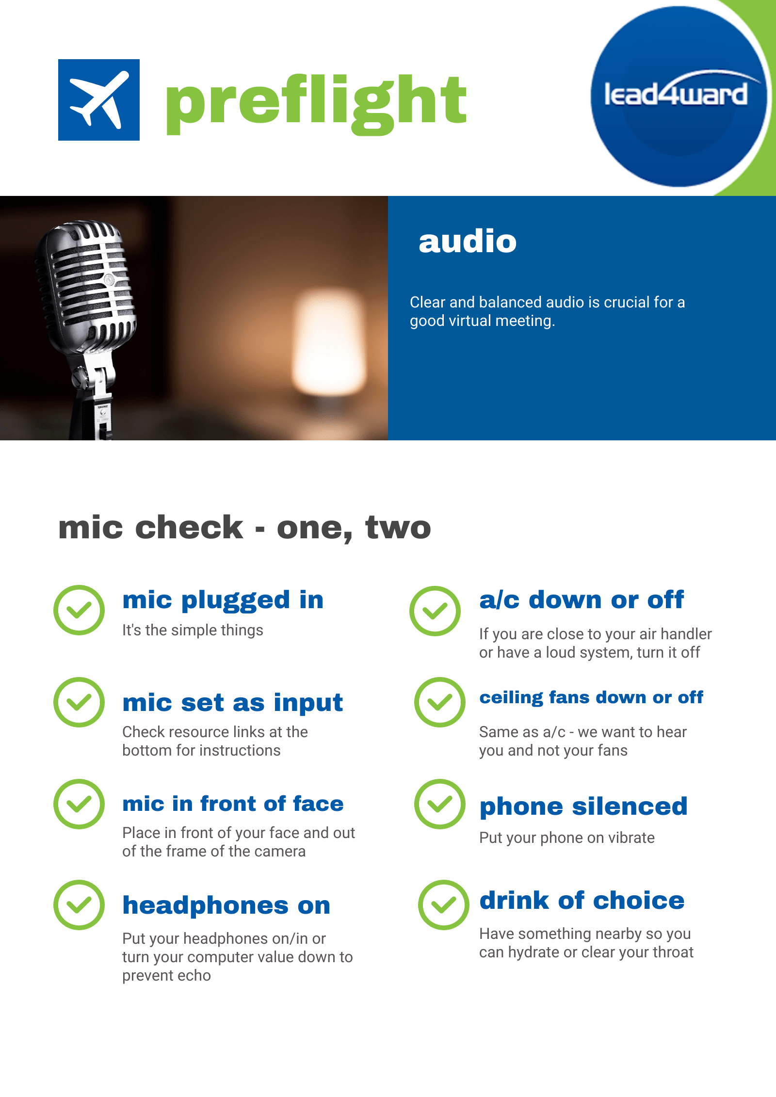 think! Info for Presenters 2020 lead4ward