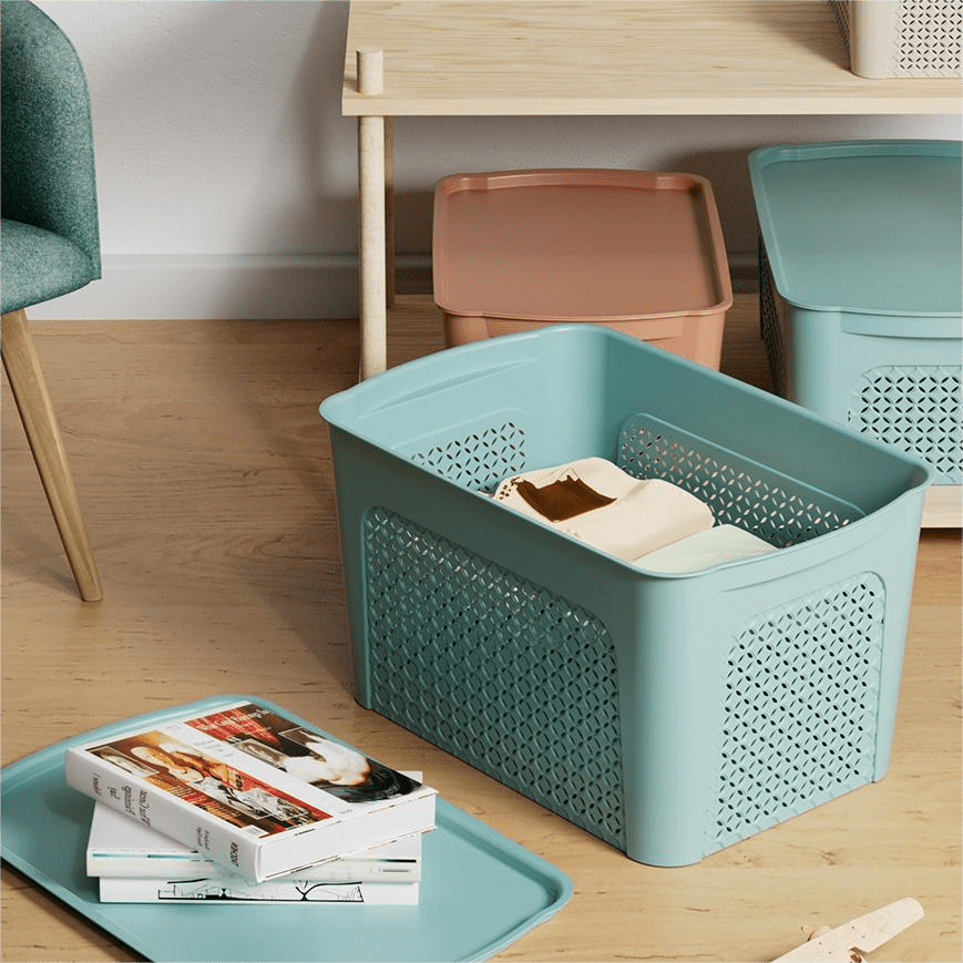 Clothes Storage Box With Lid Linyi Leadchem INC