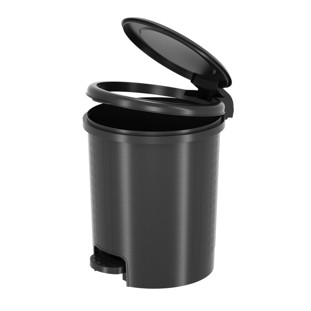 Foot Pedal With Lid With Pressure Ring Trash Can Linyi Leadchem INC