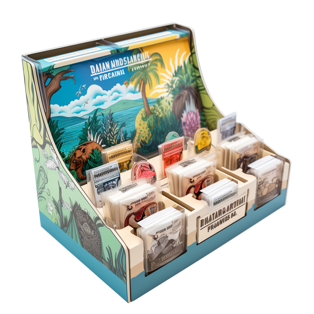 Retail Food Product Cardboard Display Boxes For Sale Leader Display