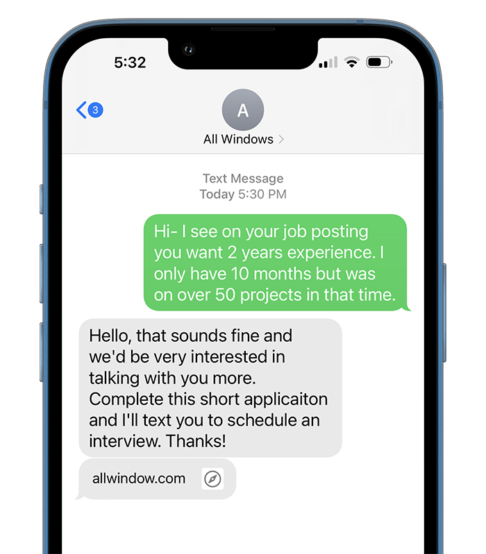 Use SMS To Make Job Applications Easy Leadferno