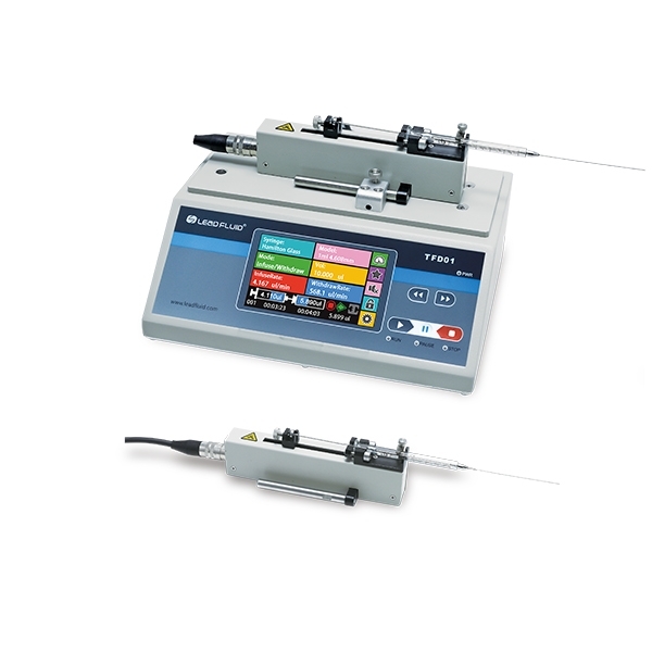 TFD0101 Split Style Laboratory Syringe Pump Lead Fluid