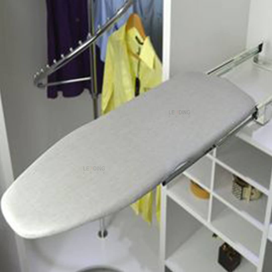 Extendable Iron Table Folding/ Sliding 180° Turn/ 014359