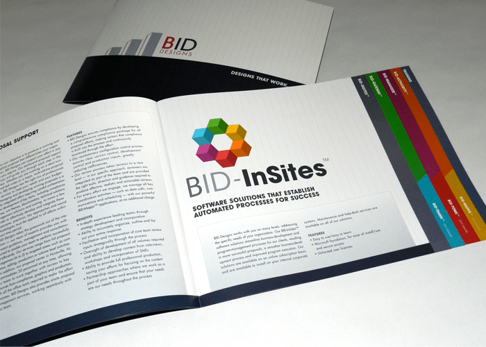 Bid Designs Brochure Franklin Website Designers