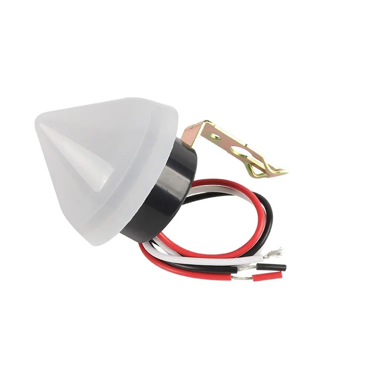 10A 12V/110V/220V Auto On Off Light Photocell Switch Control Dark To