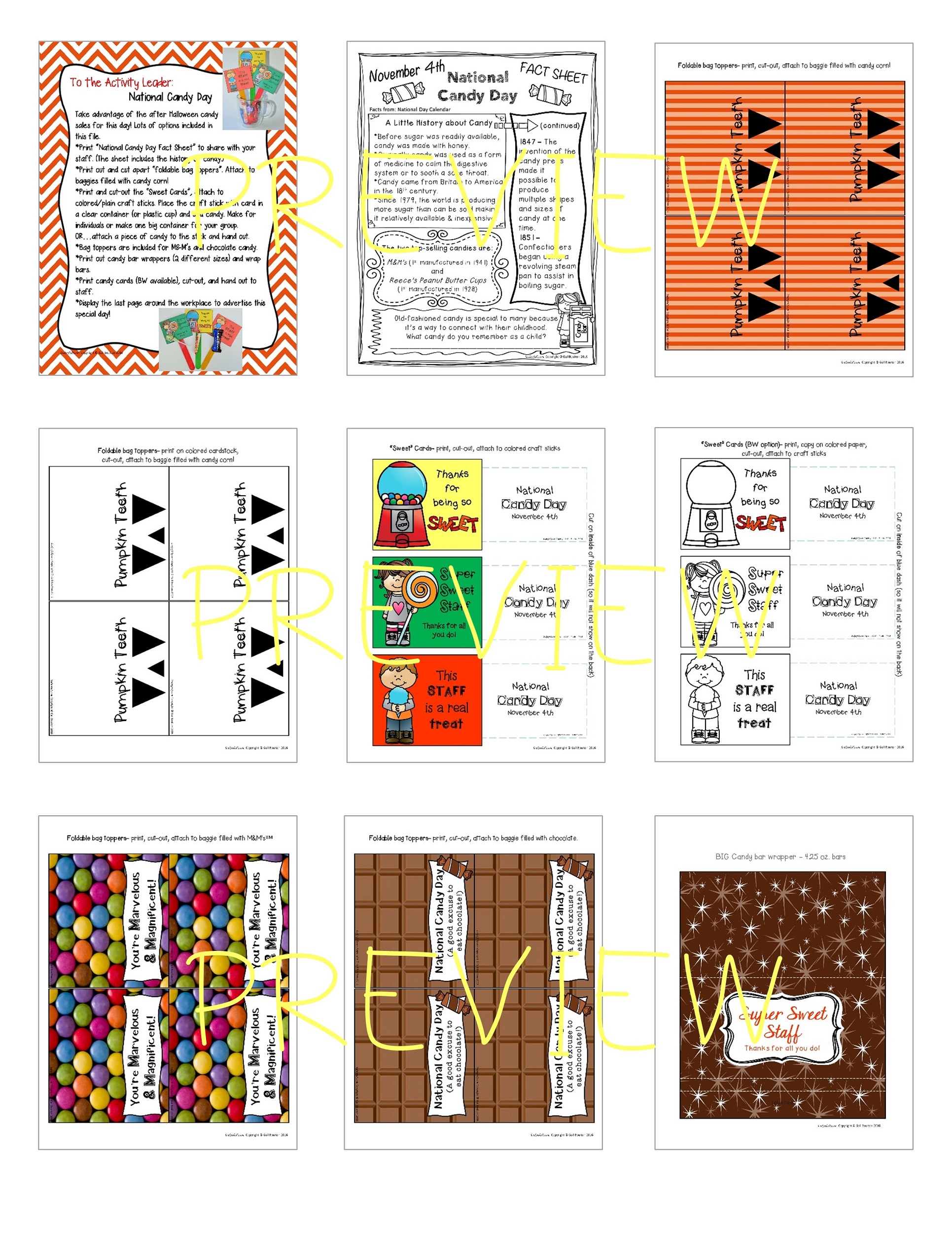 National Candy Day (November 4th) Lead Joyfully