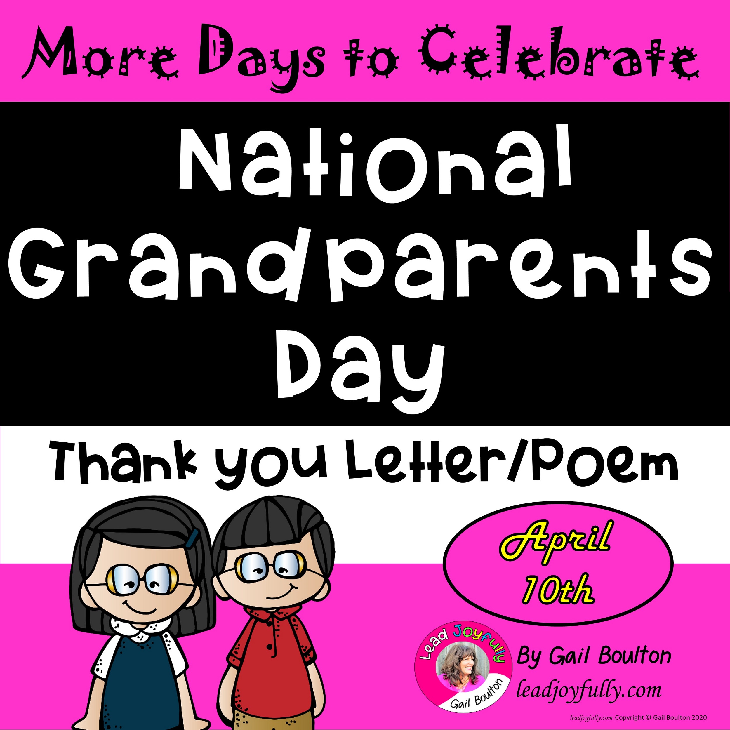 National Grandparents Day Thank You Letter/Poem