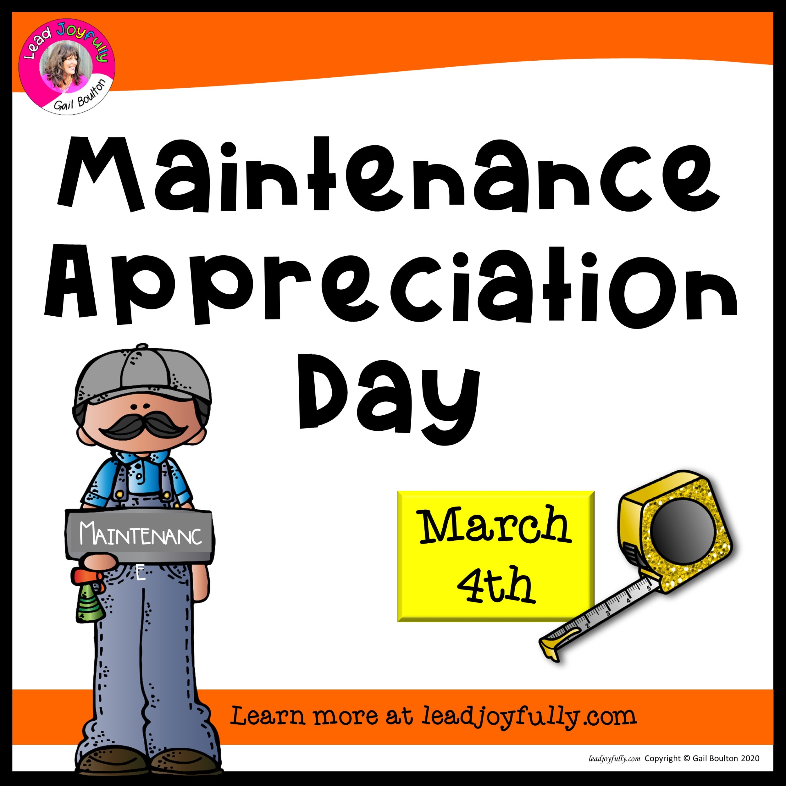 National Maintenance Appreciation Day 2023 Maintenance Worker Appreciation Day – March 4, 2022 | Lead Joyfully