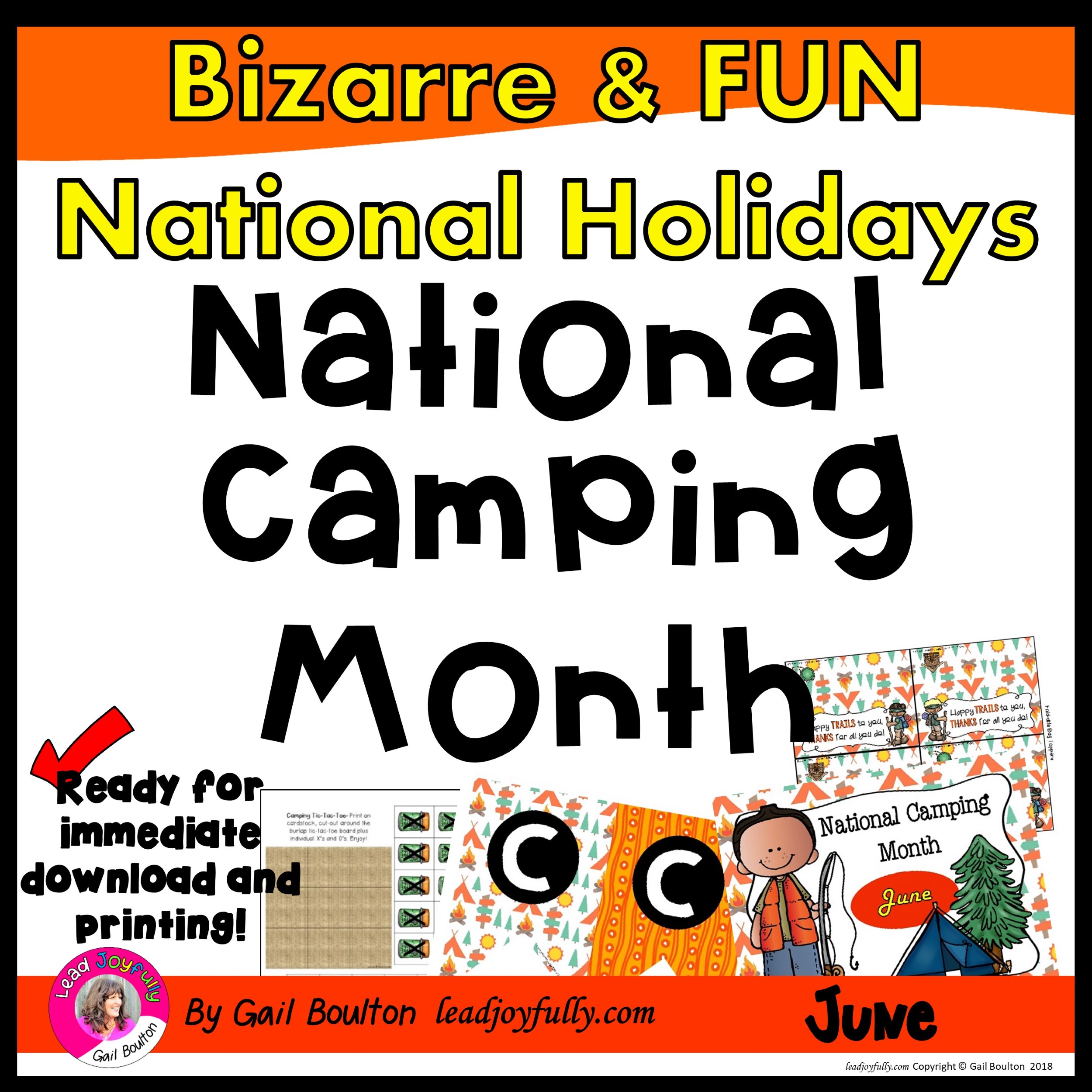 National Camping Month (June) Lead Joyfully