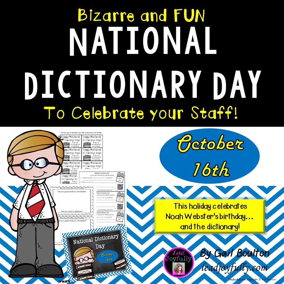 National Dictionary Day (October 16th)
