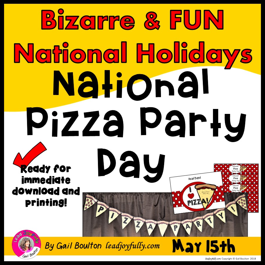 National Pizza Party Day (May 17th)