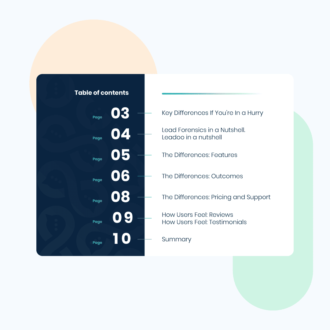 Lead Forensics vs Leadoo A Comparison Guide