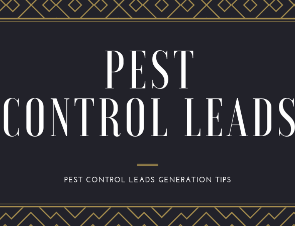 Pest Control Lead Generation Lead PPC