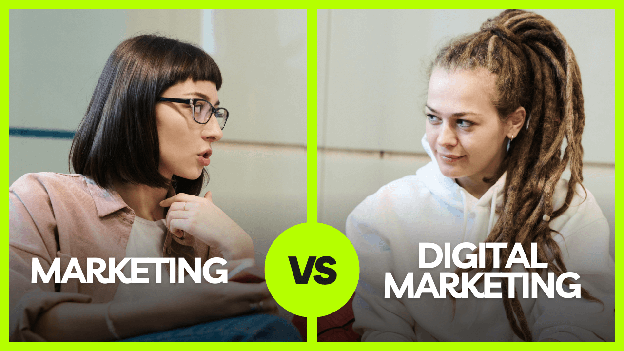 What's The Difference Between Marketing VS Digital Marketing? Lead PPC