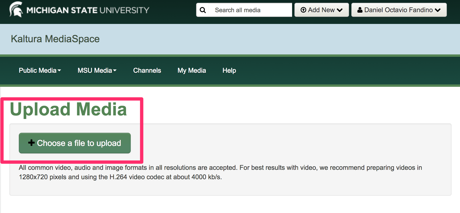 MediaSpace Introductory Resources mediaspace