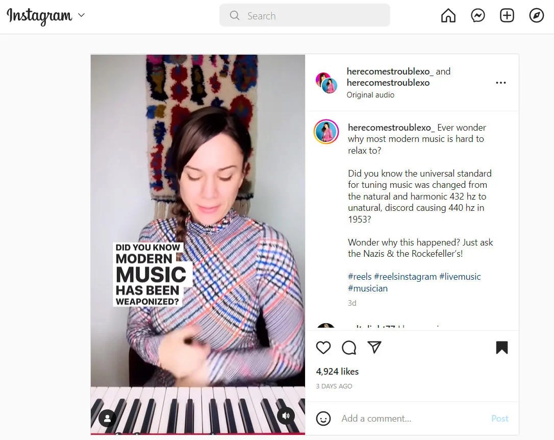 Fact Check: Tuning Standard Of A = 440 Hz Was NOT Driven By Nazis And
