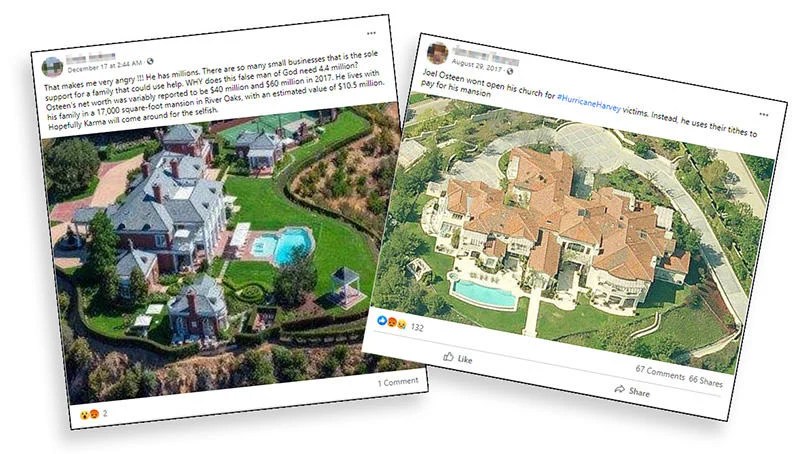 Fact Check This Mansion Is NOT Joel Osteen's Lead Stories