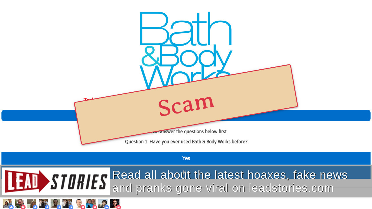 Fact Check Bath Body Works Is NOT Giving Away Free 150 Coupons To All Lead Stories
