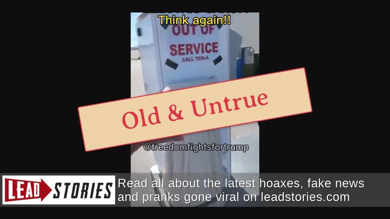 Fact Check Landlord Of Utah Tesla Supercharging Station DID NOT Cover