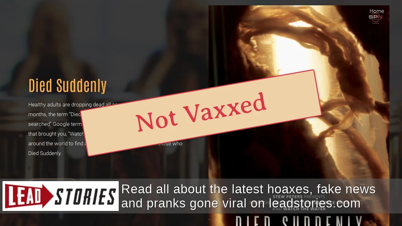 Fact Check Movie Trailer Does NOT Demonstrate That COVID19 Vaccines