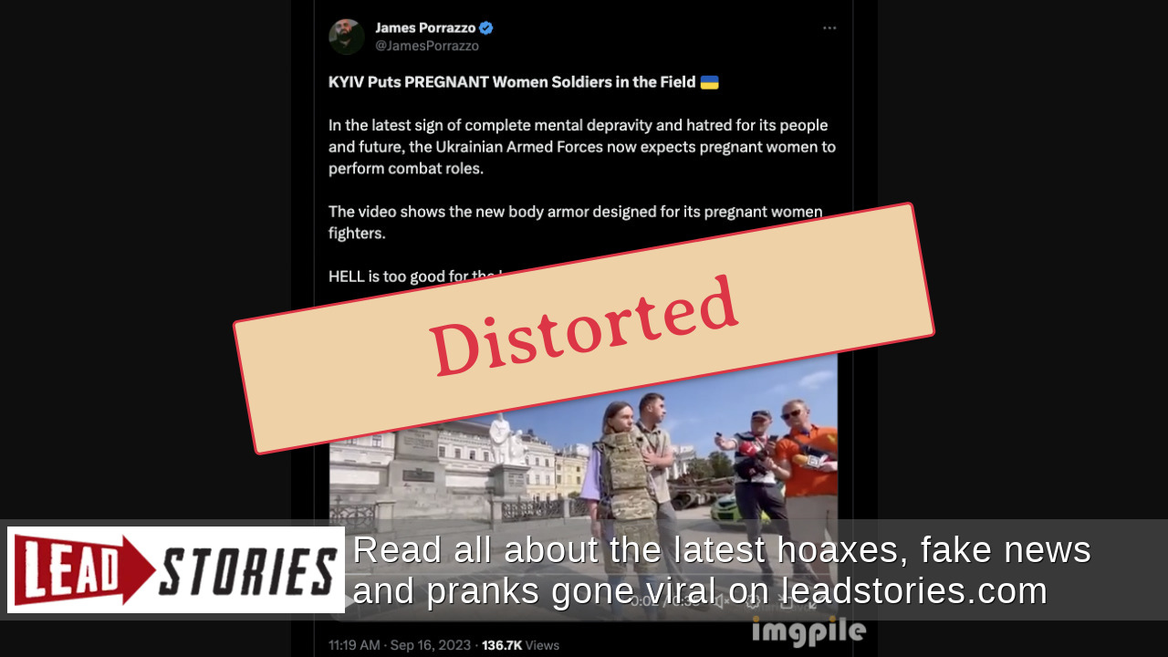 Fact Check Video Does NOT Prove Ukraine Uses 'New Body Armor Designed