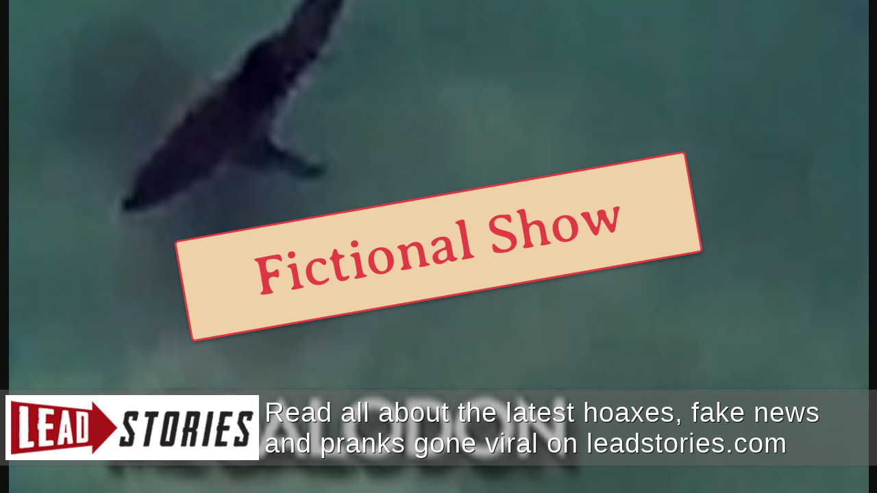 Fact Check NASA Satellite Did NOT Photograph Megalodon On Shark Week Show Dramatized Scenes