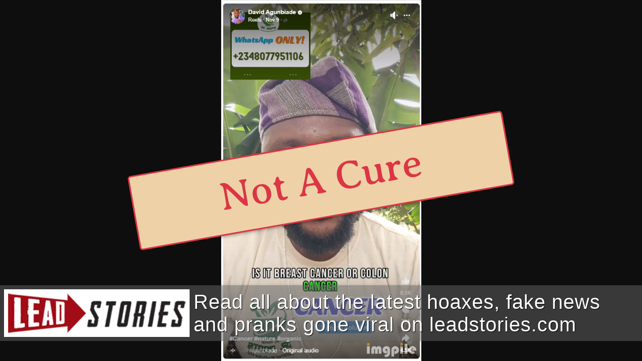 Fact Check Mixture Of Carrots, Onions, Garlic And Lime Juice Does NOT