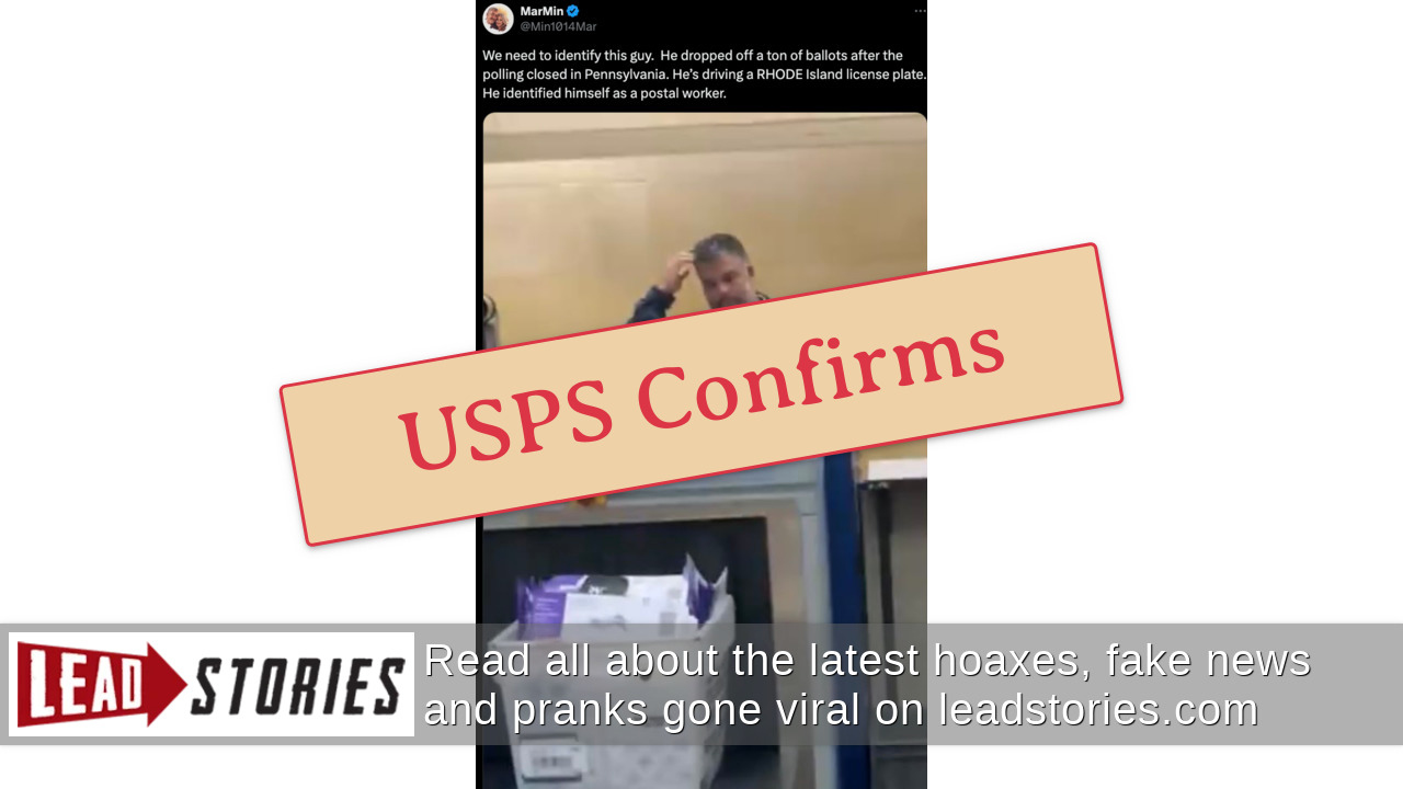 Fact Check Photo Does NOT Show Suspicious 'Guy' Who Dropped Off 'A Ton