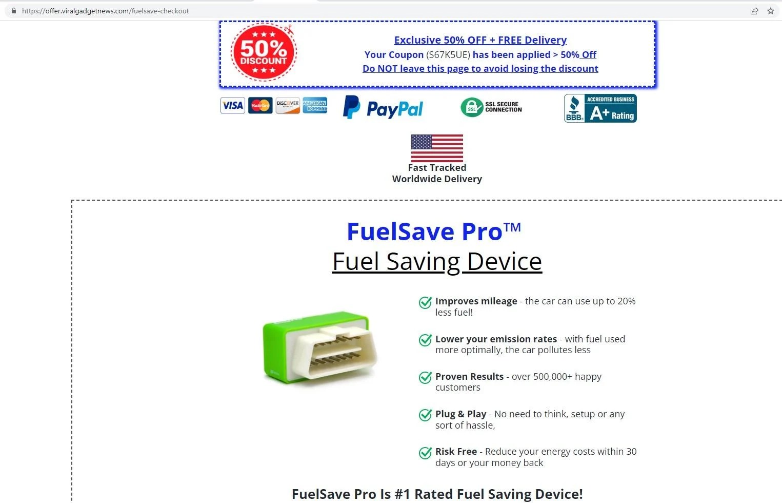 Fact Check Story Behind 'FuelSave Pro' Chip Is NOT An Authentic