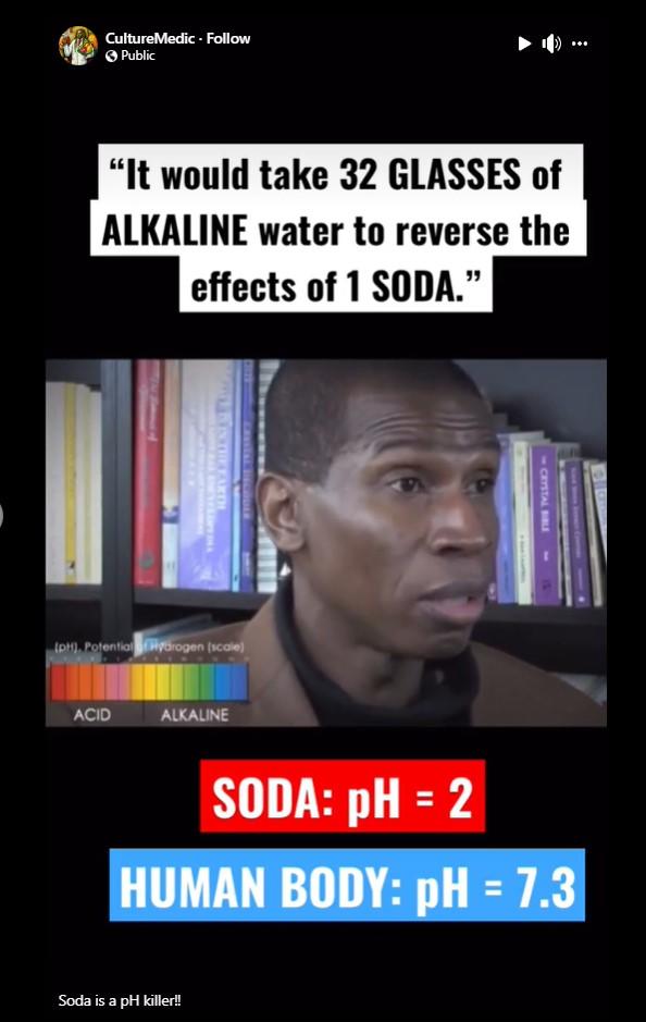 Fact Check pH Of Soda Is NOT Toxic, Does Not Alter pH Of Human Body
