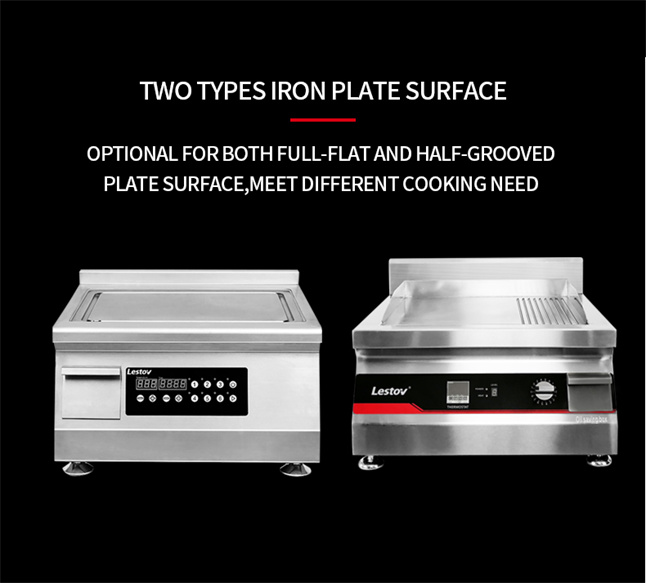 Full Flattop Restaurant Tabletop Induction Griddle LTTPLIIB135