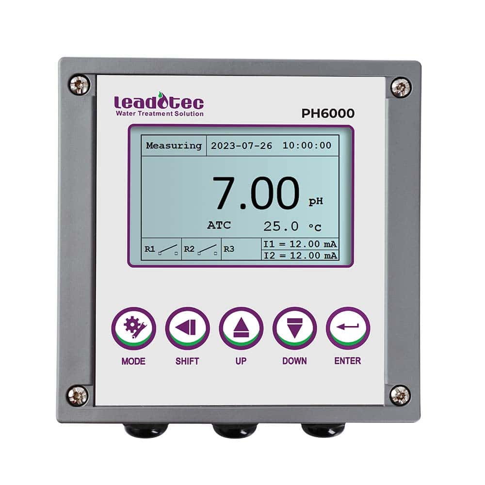 PH6000/PH800 pH/ORP Controller LEADTEC ASIA