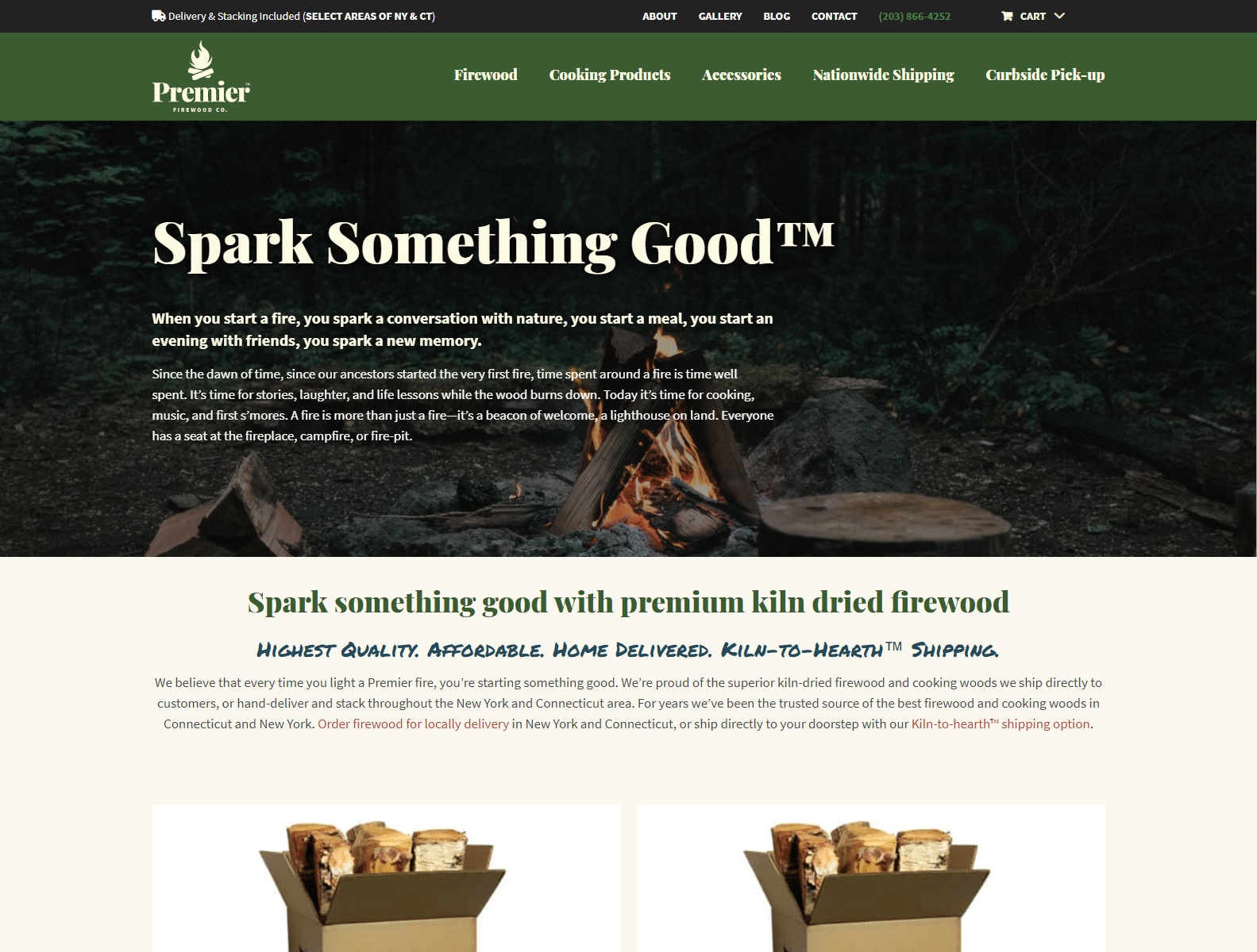 Premier Firewood Company Lead to Conversion™