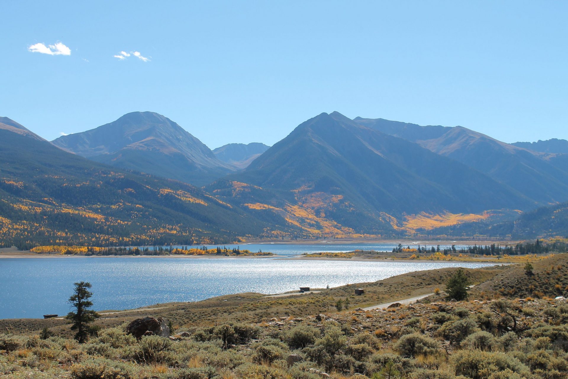 Drive into the Sky on Independence Pass Leadville, Colorado