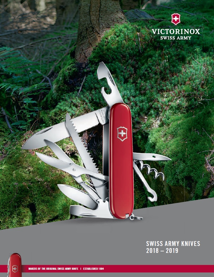 Victorinox catalogs LeaF's Victorinox knives collection