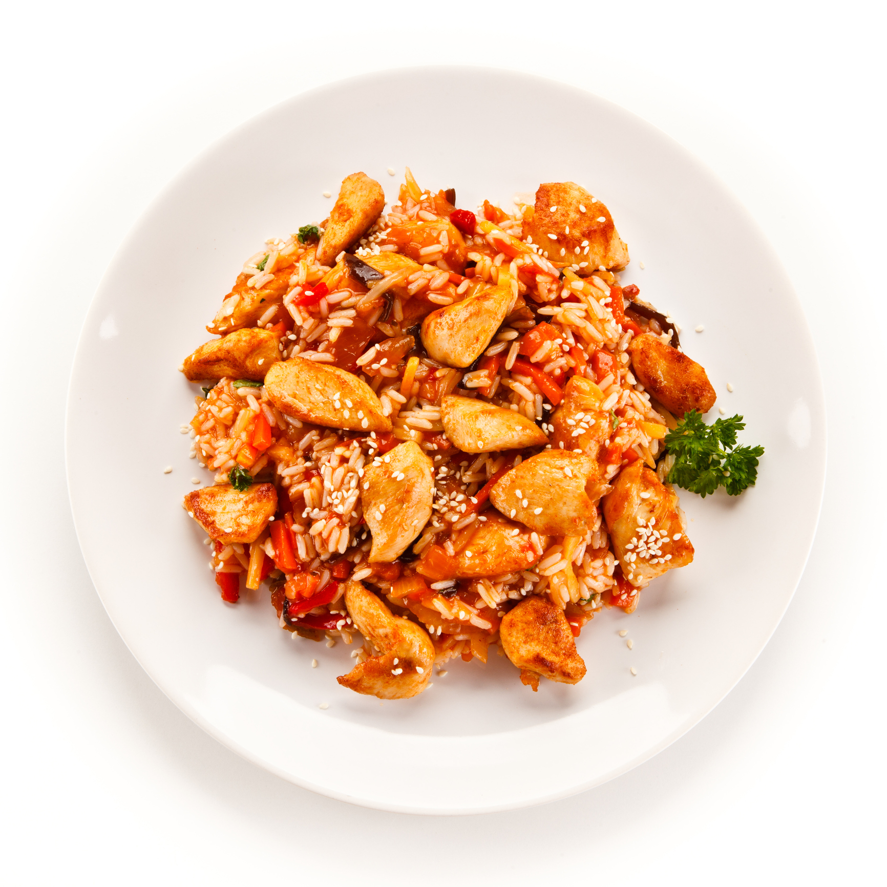 PaprikaTomato Chicken & Rice The Leaf Nutrisystem Blog