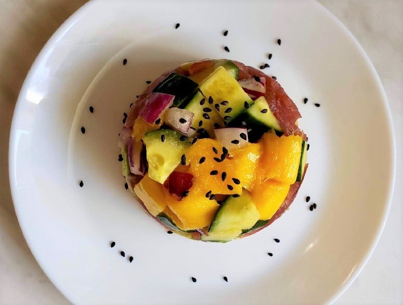 Easy Tuna Tower Recipe 2023 AtOnce