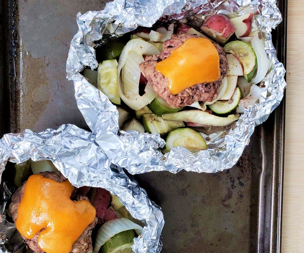 Grilled Cheeseburger Foil Packet Recipe The Leaf
