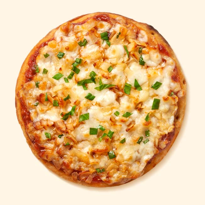 Barbecue Chicken Thick Crust Pizza Recipe The Leaf
