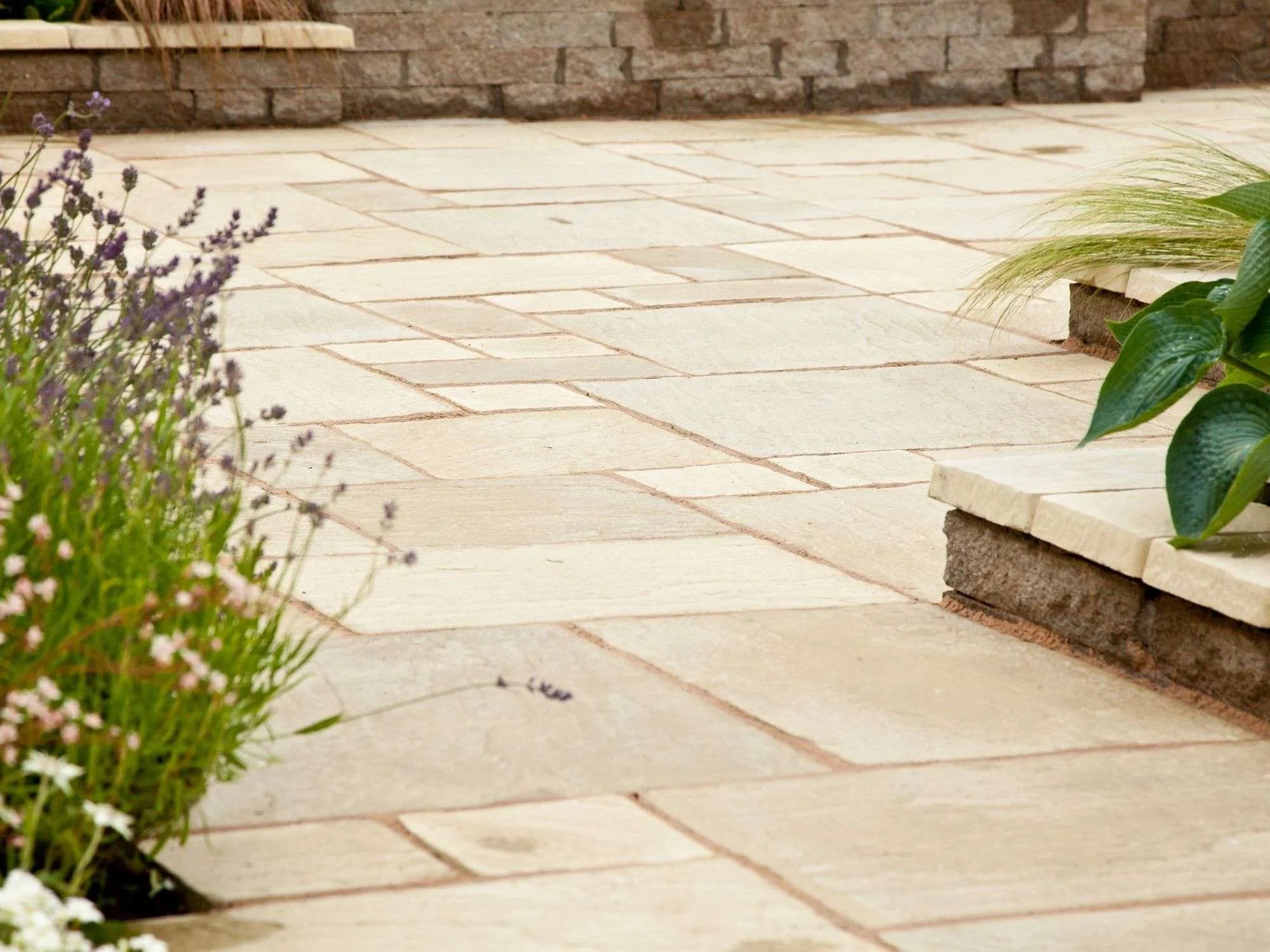 Limestone Paving in Dublin from Leaf2Leaf Driveways & Patios Ltd.